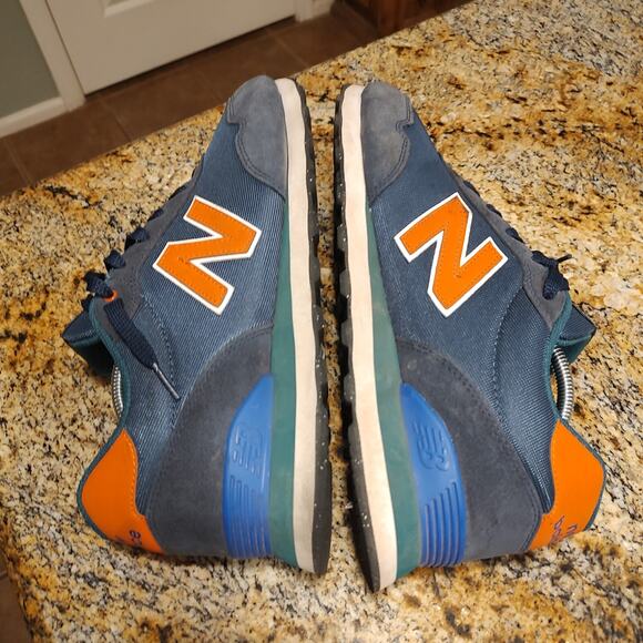 NEW BALANCE 515 Athletic Sneaker In Vintage Indigo/ Navy Blue ML515AN3 Men's 12 - Picture 7 of 13